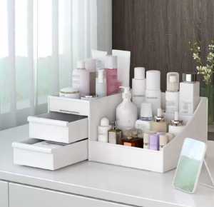 Kotak Tempat Penyimpanan Rak Kosmetik Multifungsi untuk Make Up