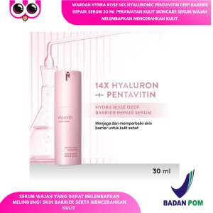 30 ML WARDAH HYDRA ROSE MICRO GEL SERUM / PELEMBAB WAJAH