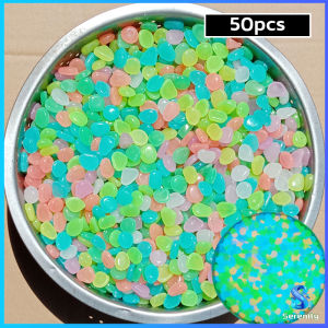 Serenity หินเรืองแสงตกแต่งสวน หรือตู้ปลา ขนาดหิน 0.8-1cm 40-50 ก้อน ต่อแพ็ค / 90-100 ต่อแพ็ค luminous stone