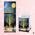 Miếng dán tủ lạnh cao cấp mẫu 4 Trăng rằm. 