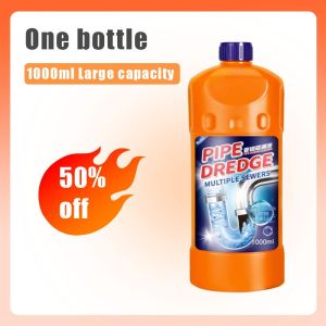 Pipe Clogging Cleaning Dredging Drain Toilet Bathroom Powerful pipeline dredge agent Sink Clogged for Drainage