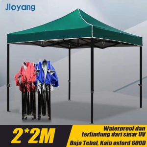 Tenda Jualan 3x3 Tenda Lipat Tenda Bazar Outdoor Tenda Gazebo 600D Tenda Jualan Pameran Dagang