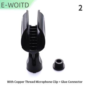 【E-WOITD】 คลิปไมโครโฟนอเนกประสงค์สำหรับ Shure ไมโครโฟนมือถือไมโครโฟนไร้สาย