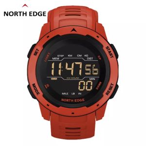 【Original + one year warranty】NORTH EDGE MARS Smart Watch For Men Original Waterproof 50M Digital Outdoor Sport Watches