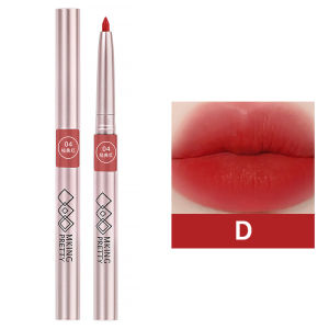 MKING PRETTY Lipliner Putar Pensil Bibir Velvet Lip Liner Matte Matte Tahan Air Tahan Lama Makeup Lipliner-💞Margot