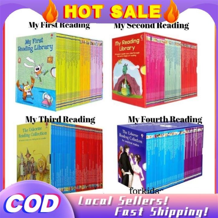 【COD/READY】 Reading Library 1-4 (box set) Learning English Story for ...