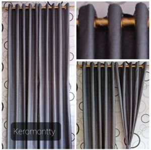 Gordeng Smokring 12 Ring/gorden Batik/gorden bunga polos embos/ hordeng sultan