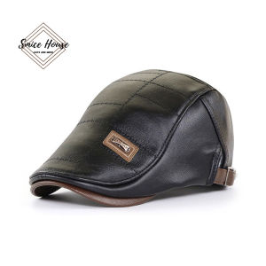[FREESHIP- ĐÓNG HỘP] Nón beret da Jamont cao cấp dành cho ông và bố- Smice House- Mũ nồi nam mùa đông