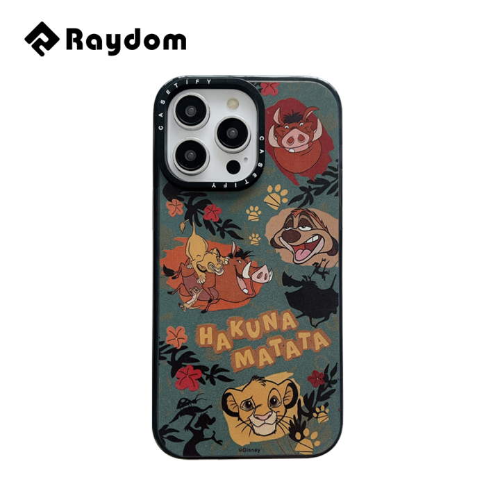 Casetify Lion King ร่วมเคสโทรศัพท์ชุด Apple (ไม่สามารถใช้ได้กับรุ่น