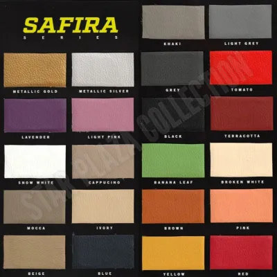 Bahan Kain Oscar / Kulit Oskar Sintetis Sofa / Jok Mobil Motor / Kursi / Tas / Dompet Tebal Imitasi MBTech - Viroteq Safira