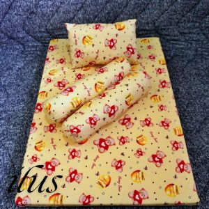 Set Kasur Bayi Premium Terbaru Kasur Set + 1Bantal & 2Guling Tempat Tidur Bayi Termurah LP