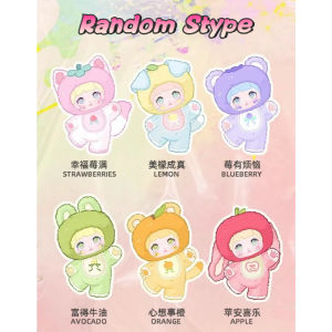 Nommi V3 Plush | Nommi Fruit Series  [Whole Box - 100% Authentic]  Blind Box 100% Original Cute Random Box 1Piece Birthday Gift Toys Random Model Doll Figure Trendy Play Birthday Gift Decoration Toy