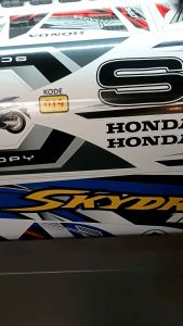 STRIPING VARIASI WAVE REVO 110 BELALANG/SIMEUT