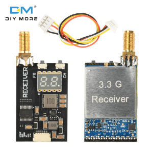 diymore RX3364-CPB 3.3G FPV Image Transmission Module Simulates Wireless Audio And Video Transmission And Reception Module