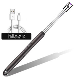 Candle Lighter Rechargeable Electric Arc Lighter Windproof Flameless Candle Lighter USB rechargeable  Lighter