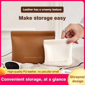 Mini storage pouch Portable coin bag lipstick makeup bag waterproof Toiletry Wash Organizer Handbag For Women Girls Daily Outdoor Ready Stock