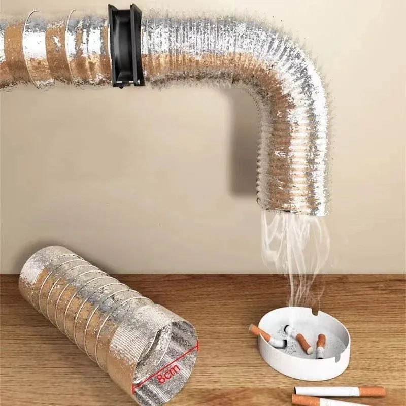 Simple Small USB Duct Exhaust Fan Booster Exhaust Blower Air