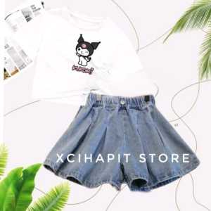 Promo Sale] COD / Setelan Rok Celana Anak Perempuan ( ROCELA )