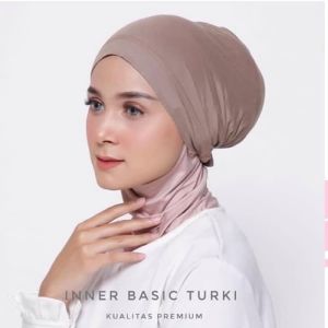 Inner Basic Turki kaos / Ciput Polos Tali premium