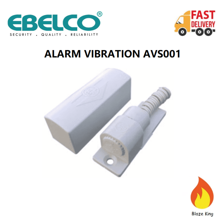 Ebelco Alarm Vibration / Shock Sensor Adjustable Sensitivity 3 Range ...