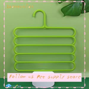 🎁【Special price】🎁Sha ที่แขวนเสื้อผ้าที่แขวนกางเกงขายาวที่เก็บของในตู้เสื้อผ้าที่แขวนผ้าเช็ดตัวผ้าพันคอ5ชั้นจัดระเบียบ