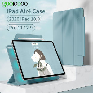 GOOJODOQ Case Capa with Pencil Holder Funda for iPad Air 3 10.5 iPad 10.2 2019 iPad 6th 7th Generation