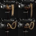 Burvon The Rebellion Collection Bracelets (Men & Women Chain Jewelry). 