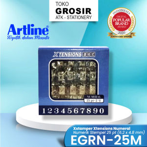ARTLINE Xstamper Xtensions Numeral / Stamp Numerik Stempel 25 pt EGRN-25M
