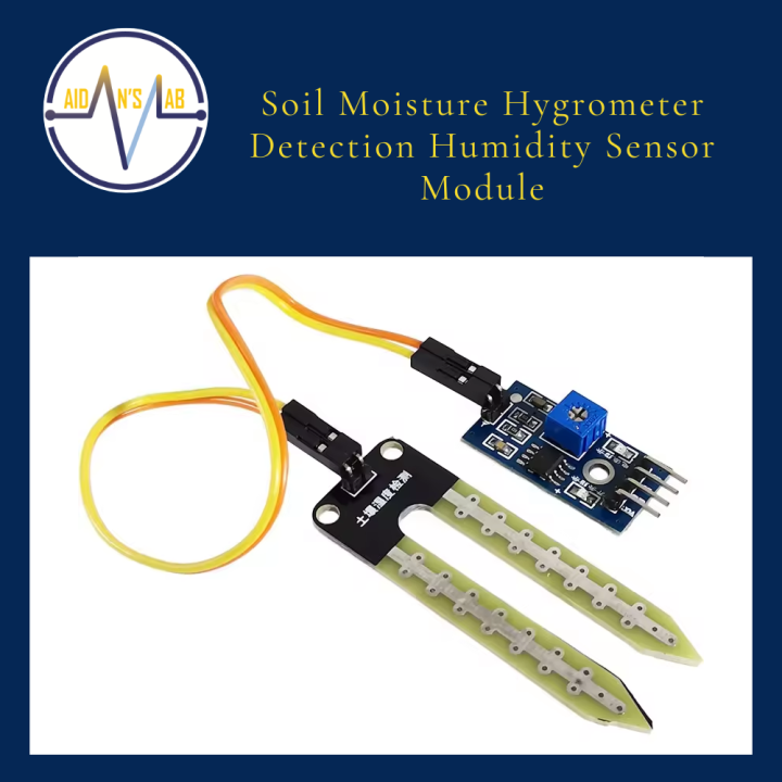 Soil Moisture Hygrometer Detection Humidity Sensor Module | Aidans Lab ...