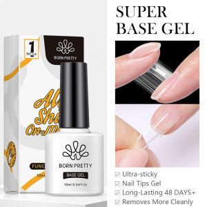 BORN PRETTY 10ml Polish Semi-permanent Varnish Super Base Gel Nail Gel Soak Off UV LED Gel Nail Art Manicure