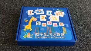 Digital Match & Operation Montessori Math Toy Mainan Edukasi Matematik Kanak-Kanak