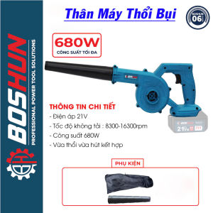 Thân Máy Hút Thổi Bụi Dùng Pin Đa Năng Siêu Khỏe - Lõi Đồng Bền Bỉ - Hút Thổi 2 Trong 1