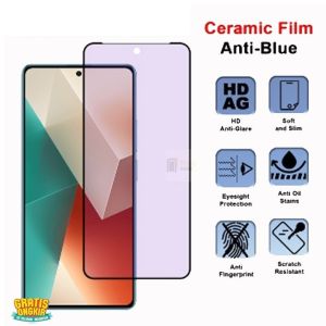 REALME 12 5G 12 PLUS 5G 11 10 9i 9 4G 9 PRO 9 PRO PLUS ANTI GORES CERAMIC LENTUR BLUE LIGHT ANTI RADIASI SCREEN GUARD FULL COVER PELINDUNG LAYAR BUKAN KACA REALME 9 PRO+ 9 PRO+