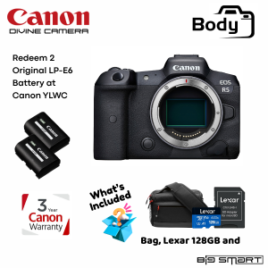 Canon EOS R5 Mirrorless Digital Camera with 24-105mm F4 L IS USM Lens