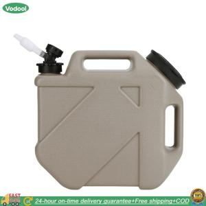 【24 hours Flash Delivery】ถังน้ำกลางแจ้ง 10L น้ำดื่มกระป๋องพกพาขนาดใหญ่พร้อมก๊อกน้ำที่ถอดออกได้ไม่มีการรั่วไหลสำหรับการเดินป่าปิกนิก