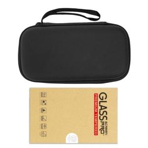 Handheld Storage Bag Shockproof Carry Case And Scratch Resistant Film Large Capacity Suitable for RG406H Gaming Console