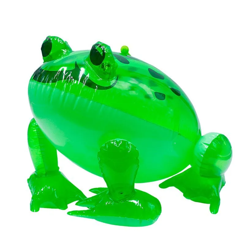 1Pcs 35*35*30cm Flexible Frog Inflatable Glowing Animal Toys for kids Gifts