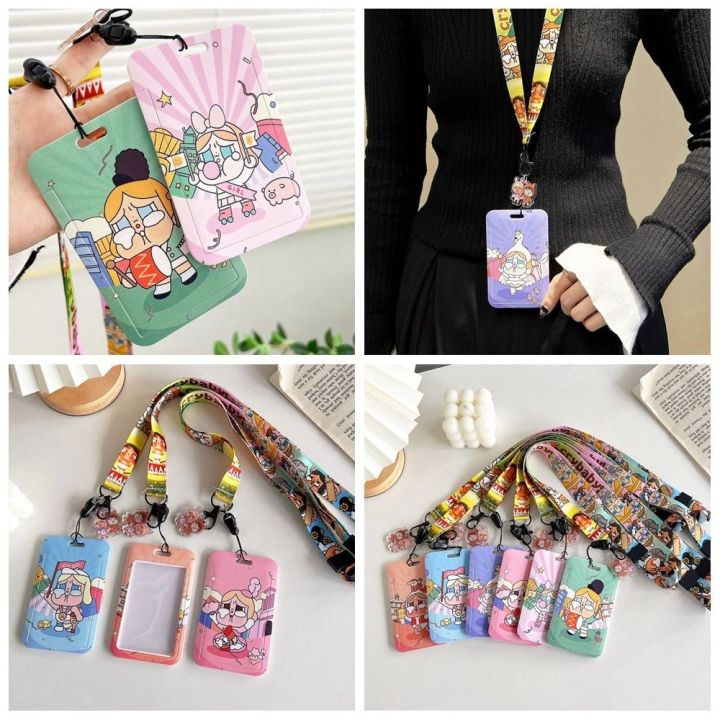 FZLMYANGNDQZ Plush Animal Card Holder Keychain Plush Card Cover Cute Plush Photocard Holder With Keychain Cover Cartoon Work Card Sleeves