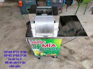 Máy ép nước mía inox motor 0.8kw 100% lõi đồng