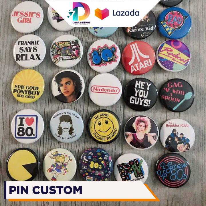 PIN GAMBAR CUSTOM / PIN PROMOSI / PIN BROS / PIN KAMPANYE / MEDIA ...