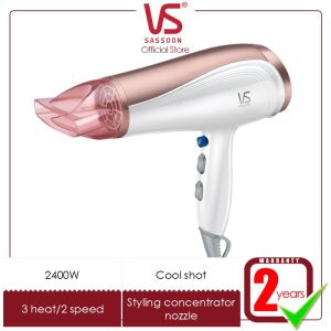 VS SASSOON 2400W Pro Hair Dryer VS131WH