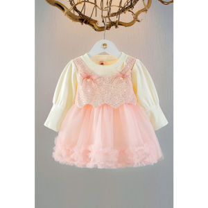 1 - 4 Tahun | Dress Chin-Sun Dress korea Anak Perempuan Dress Casual Anak Premium Dress  KiosBalitaFawa