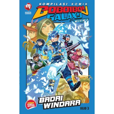 Genuine Product Guarantee[Exclusive Comics] BoBoiBoy Galaxy Season 2 Volumes 1-6 Colored Compilation Animonsta Popular Exclusive Full Color Comic