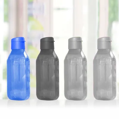 Tupperware Square Eco Water Bottle Flip Top Cap 1L