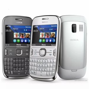 For Nokia ASHA 3020 302 Mobile Phone Original 3G Network GSM WIFI Bluetooth JAVA 3.15MP Camera Unlocked