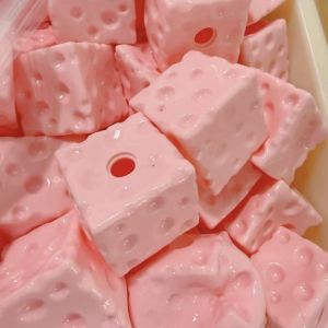MAYNN Soft TPR Cheese Ball Skin Flexible Squeeze Toy DIY Pressure Ball Kit Creative Tactile Satisfaction DIY Empty Ball Skin Adults Beginners