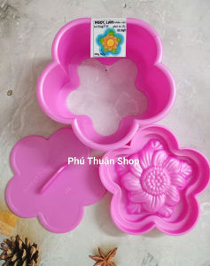 Khuôn xôi bông mai hiệu Ngọc lan - hình hoa mẫu mới 2024 size 12 cm -14 cm