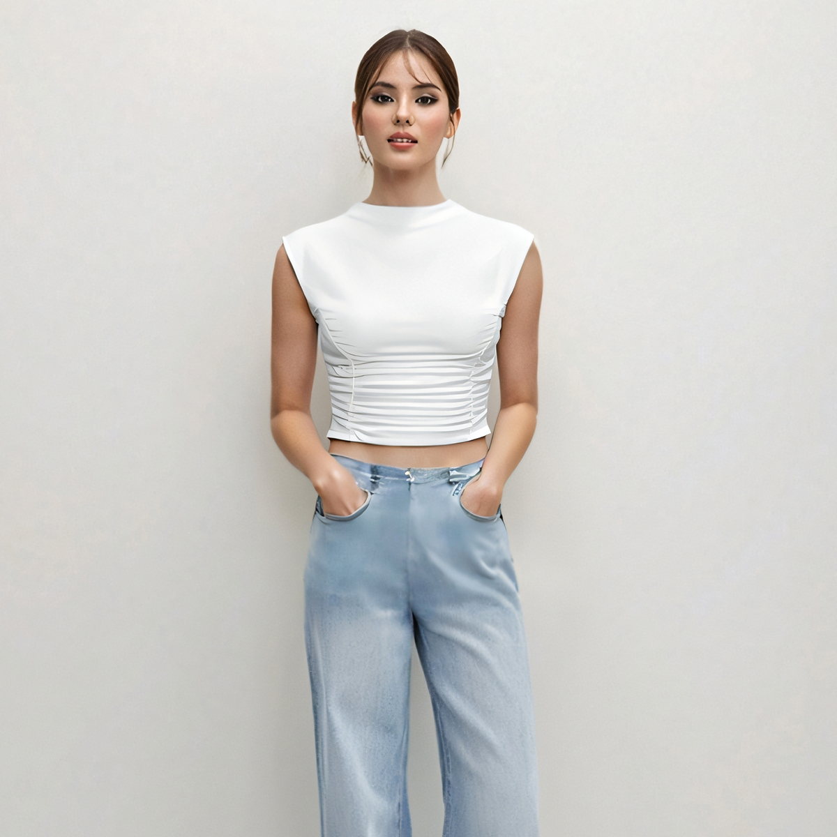 Áo Phông Nữ Cắt Tay Ruched: Sai Lầm Đắt Giá Khi Chọn Size và Cách Chọn Kích Thước Phù Hợp