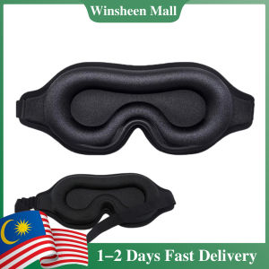3D Memory Foam Sleep Eye Mask 100% Blackout Sleep Mask for Women Men Soft & Comfortable Sleeping Mask for Light Blocking Eye mask for Sleeping