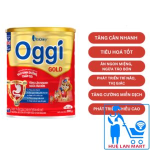 Sữa Bột VitaDairy Oggi Gold Hộp 900g (Sản phẩm dinh dưỡng cho trẻ SUY DINH DƯỠNG THẤP CÒI từ 1~10 tuổi)